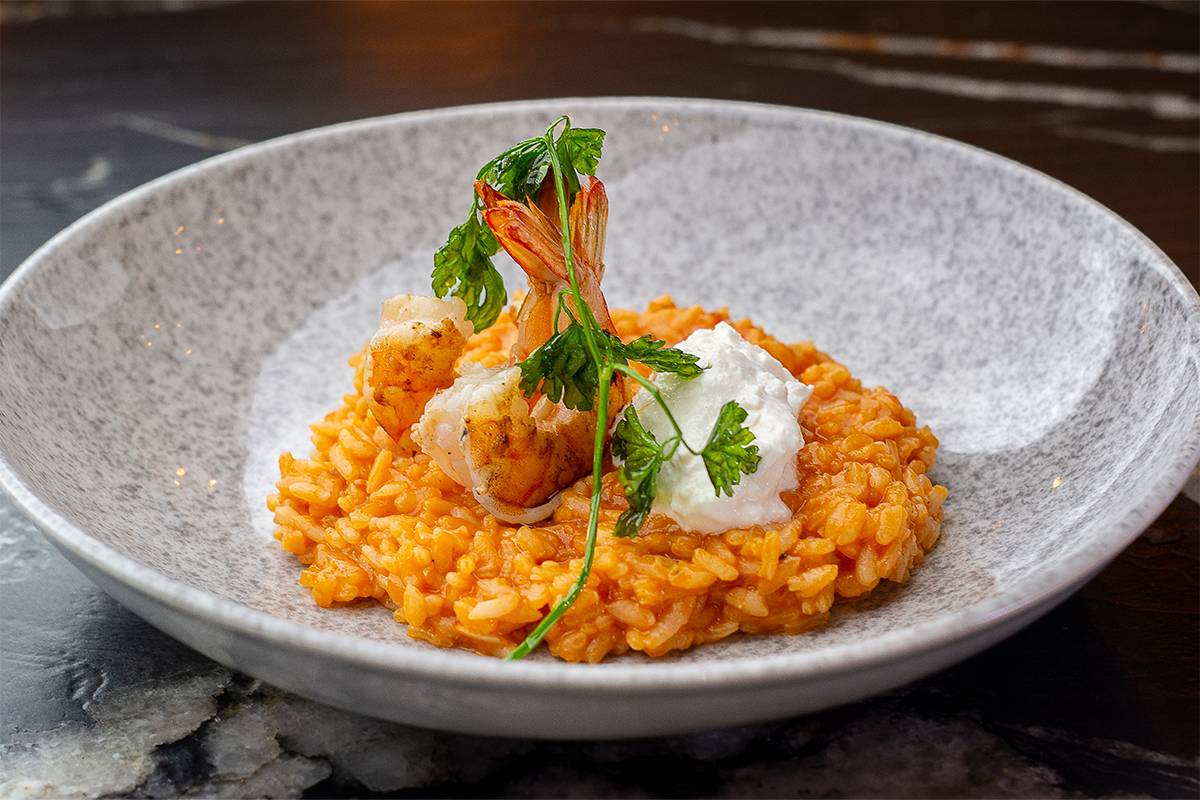 Risotto me karkaleca
